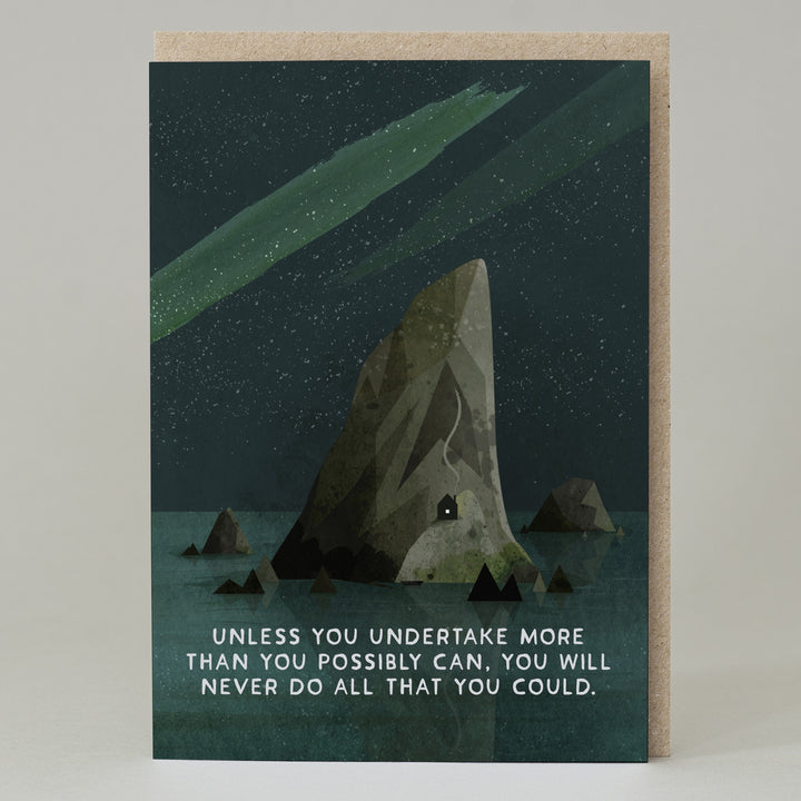 Do All That You Could Inspiring Scottish Quote Card