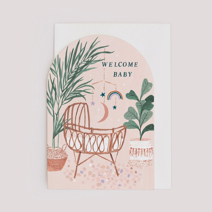 Welcome Baby Card | New Baby Card | Gender Neutral Baby Card