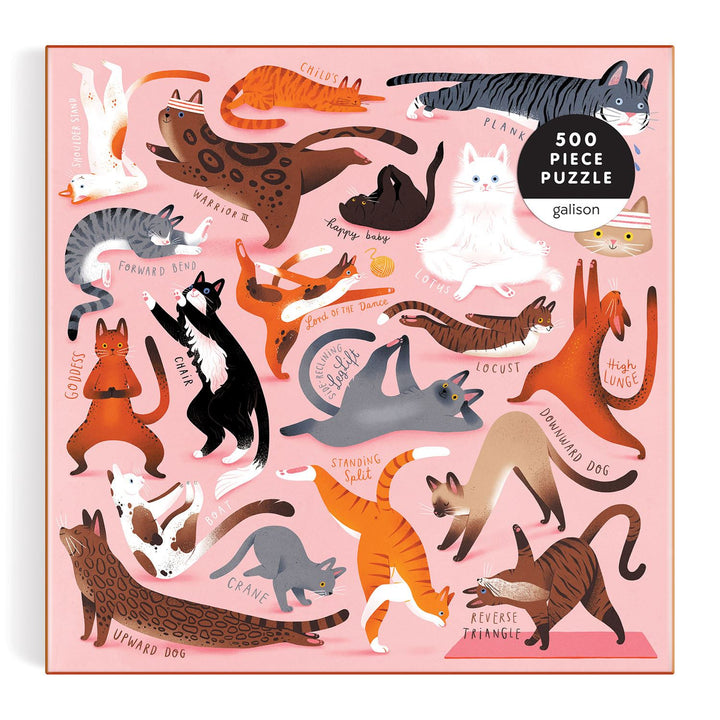 YOGA FOR CATS JIGSAW PUZZLE