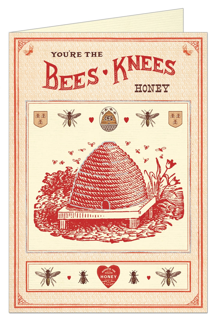 You're The Bees Knees Valentines Card