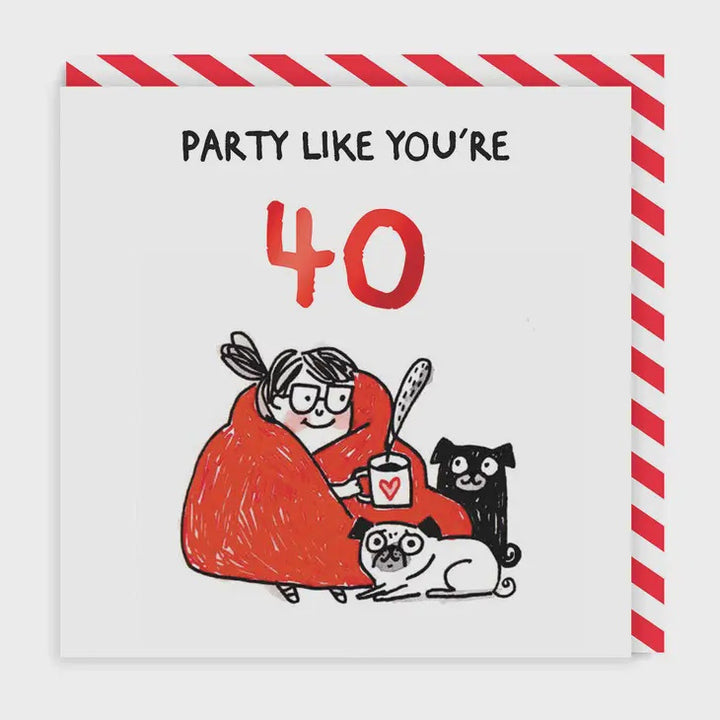 Party Like You're 40 Card