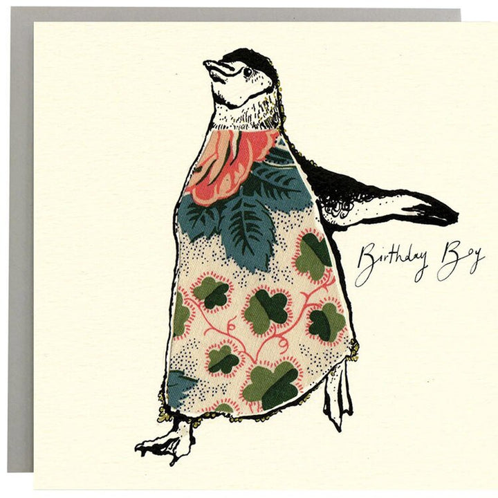Birthday Boy Penguin Birthday Card