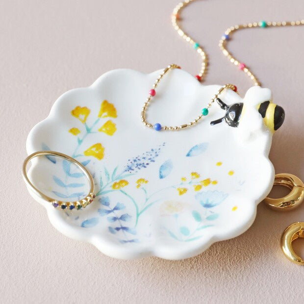 Cornflower Blue Trinket Dish