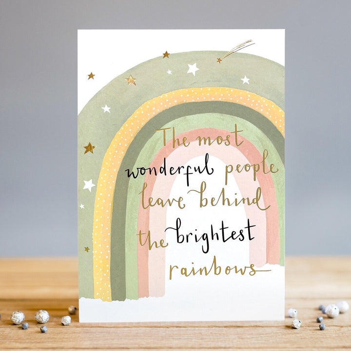 Brightest Rainbow Sympathy Card