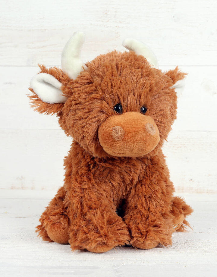 Small Highland Coo Cuddly Toy